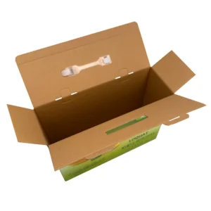 Eco Friendly Corrugated Paper Packaging Color Printed Boxes Custom Logo Printed E-commercial Shipping Box