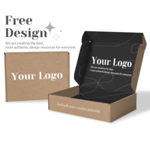 Eco-Friendly Corrugated Rigid Shipping Boxes for Bluetooth Wireless Headphones, Custom Size and Color