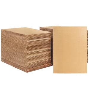 Eco-Friendly Craft Paper Corrugated Recycled Cardboard Pads and Filler Inserts for Box Protection