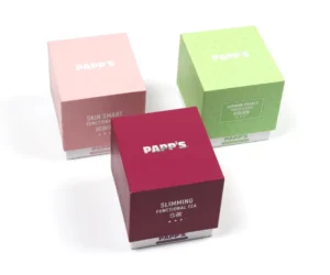 Eco-Friendly Custom Cardboard Tea Sachet Packaging Boxes