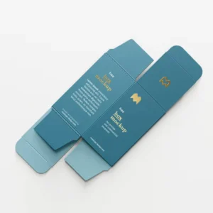 Eco-Friendly Custom Logo Small Rectangle Cosmetic Gift Packaging Paper Box Manufacturer