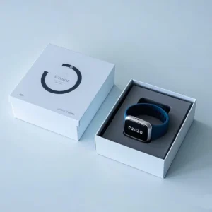 Eco-Friendly Custom Paper Packaging Box for Electronic Wristbands and Digital Products Supplier