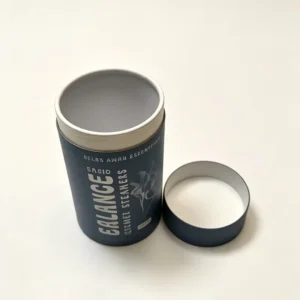 Eco-Friendly Custom Perfume Paper Tube Packaging Cosmetics Cylindrical Canister