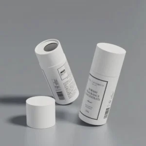 Eco Friendly Custom Printed Kraft Paper Tube for Essential Oil Perfume Moisture Proof Recyclable Food Grade Refillable
