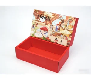 Eco-Friendly Custom Printed Recyclable Cardboard Gift Boxes with Custom Color Options