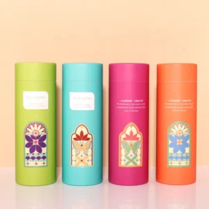 Eco-Friendly Custom-Size Cardboard Paper Tube Cosmetic Perfume Box Packaging