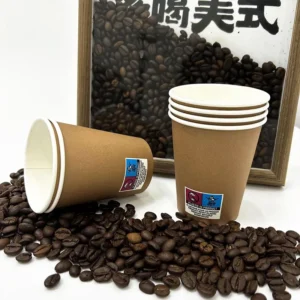 Eco Friendly Disposable 6oz Single Wall Paper Cup
