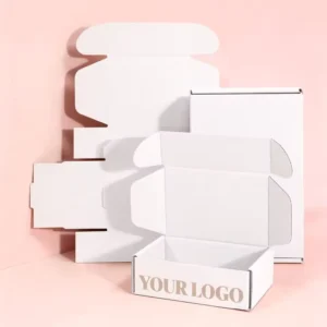 Eco-Friendly Durable Kraft Paper Folding Carton Gift Box for Shipping and Mailing with Custom Logo