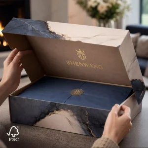 Eco Friendly Fashion Color Printed Paper Packaging Box for High End Retail Gift Wrapping and Custom Brand Display