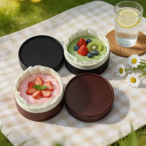 Eco-Friendly Food Grade Heat-Resistant Paper Tube for Baking Cake and Bakery Packaging