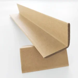 Eco-Friendly Hard Paper Pallet Edge Protectors, V/L-Shape Carton Cardboard Corner Cushioning Material
