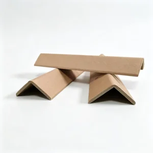 Eco-Friendly High-Strength L-Shape Paper Edge Protector Moisture-Proof Corner Board for Solar Panel Pallet Protection