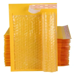 Eco-Friendly Honeycomb Padded Kraft Paper Express Envelope, Biodegradable Shockproof Shipping Mailer Bags
