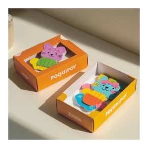 Eco-Friendly Kraft Paper Window Packaging Box with Insert