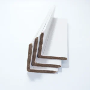 Eco-Friendly L-Shaped Paper Cardboard Edge Protector with Cushioning for Pallet Protection