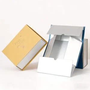 Eco-Friendly Laminated Paper Gift Box with Reinforced Corners, Custom Size, and Full-Color Print