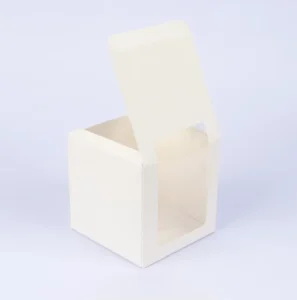 Eco-Friendly Paper Cardboard Boxes with Window for Gift Shipping and Mailer Purpose