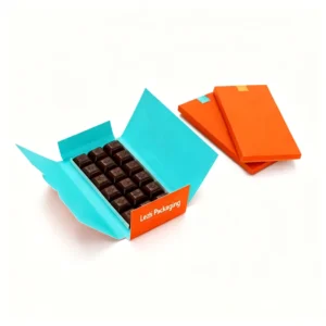 Eco Friendly Paper Chocolate Bar Display Box Packaging