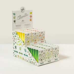 Eco-Friendly Paper Chocolate Bar Packaging Display Box