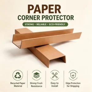 Eco Friendly Paper Corner Protector Custom Size Edge Protector for Picture Frame Glass Door Furniture Packing