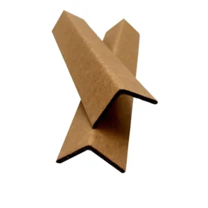 Eco Friendly Protective L Shaped Corner Protector Kraft Paper Edge Cushioning Material Cardboard