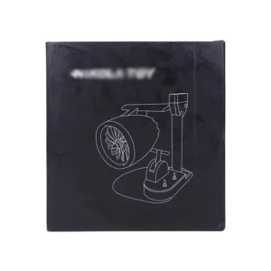 Eco-Friendly Recyclable Fan Packaging Box with Matte Finish, Rigid Lamination and Embossing for Consumer Electronics