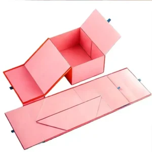Eco-Friendly Recyclable Folding Rigid Magnetic Paper Gift Box Packaging