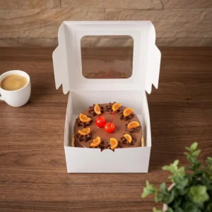 Eco-Friendly Recyclable Food-Grade White Paperboard Box
