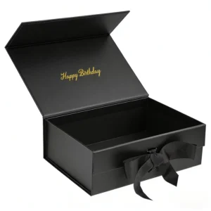 Eco-Friendly Recycled Cardboard Gift Box with Magnetic Closure, CE Certified