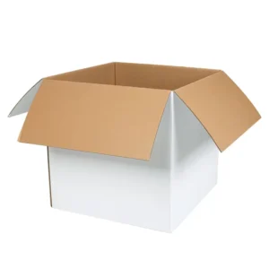 Eco-Friendly Recycled Material Custom Design Matt-Laminated Moving Carton for Shoe, Clothing, and Shipping Packaging