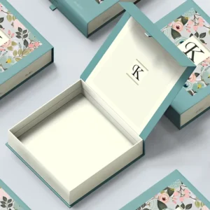 Eco-Friendly Recycled Paper Gift Boxes with Magnetic Closure and Handle, Heavy-Duty Rigid Boxes for Small Businesses