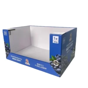 Eco-Friendly Recycled Paper Self-Erecting Display Box, Matte Lamination, Digital Printed, Biodegradable
