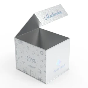 Eco-Friendly Rigid Folding Gift Box for Cosmetics, Custom Printed