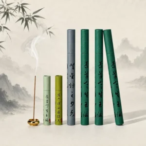 Eco-Friendly Round Paper Tube Packaging for Stick Incense and Aroma Products