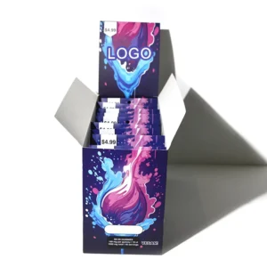 Eco-Friendly White Cardboard Kraft Paper Food Display Box