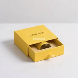 Eco-friendly Recyclable Rigid Sliding Cardboard Drawer Gift Box with Customized Logo