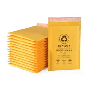 Eco friendly Waterproof Non toxic Kraft Bubble Mailer Free Sample Paper Bag Padded Envelope Self Adhesive Courier Bag