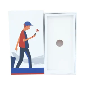 Electronic Product Lid and Bottom Gift Box for Second-Hand Cell Phones