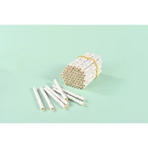 Embossed Powder Fillable Paper Tube With Airtight Seal For Long Shelf Life
