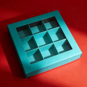 Empty Cardboard Chocolate Box for Small Business, Plain Shipping & Retail Packaging