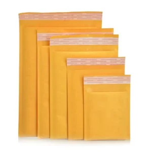 Envelope Shape Kraft Paper Bubble Mailer Express Shipping Bag Courier Bags Padded Mailing Envelope Bag