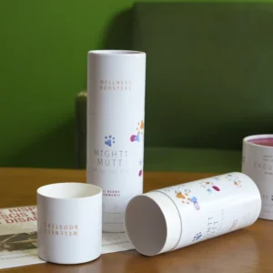 Environmental Customized Printing Paper Tube High-Quality Cosmetic Packaging for Perfume Essential Oil Packaging Paper Tube