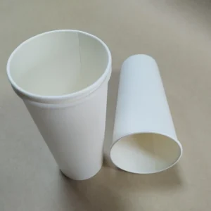 Environmental White Recyclable Suitable for Both Hot and Cold Drinks Paper Cups for Office Cafes Etc