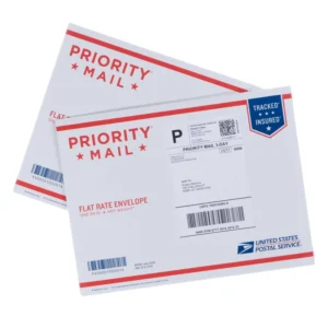 Environmentally Postal Express Envelope Paper Bag Self Seal Document Express Cardboard Packaging Envelope with logo
