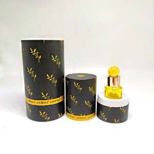 Essential Oil Kraft Paper Tube Packaging Food Grade Paper Container with EVA Sponge Foam Interior