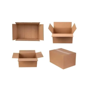 Extra-Large Corrugated Cardboard Moving Boxes, Kraft Paper, Recyclable