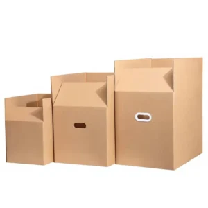 Extra Strong Corrugated Cardboard Moving Boxes Ultra Rigid Die Cut Cartons for Courier Packing FBA Logistics Packaging
