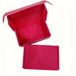 Extra Thick Portable Corrugated Rigid Boxes Heavy-Duty Waterproof Eco-Friendly Shipping Mailers UV Embossing for Clothing