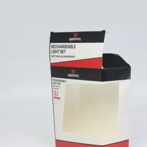 FSC Best Selling Eco-friendly Printed Color Paper Packaging Box With Display Window