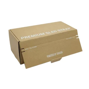 FSC-Certified Easy-Tear Strip Opening Brown Kraft Corrugated Cardboard Zipper Mailer Shipping Box